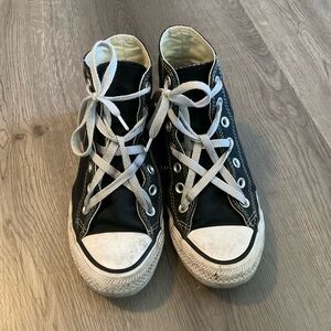 Converse Black High-Top Sneakers